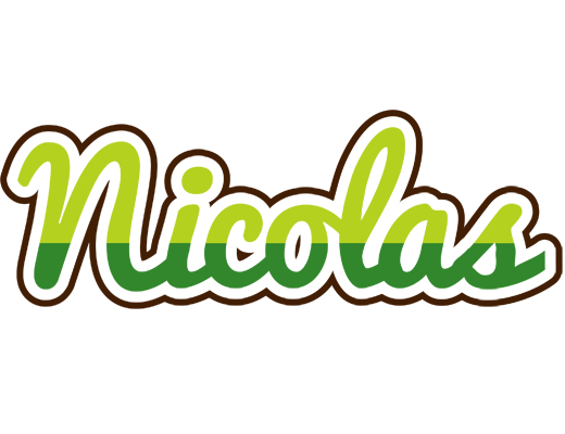 Nicolas golfing logo
