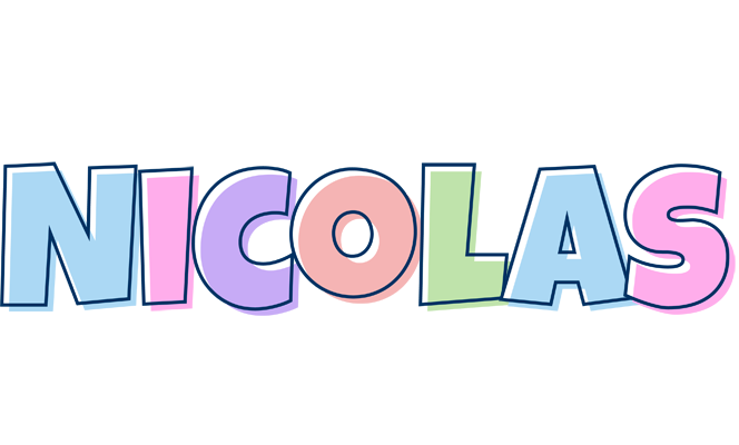 Nicolas pastel logo