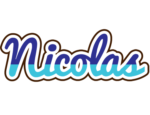 Nicolas raining logo