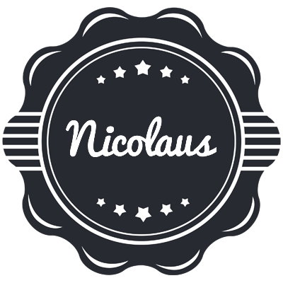 Nicolaus badge logo