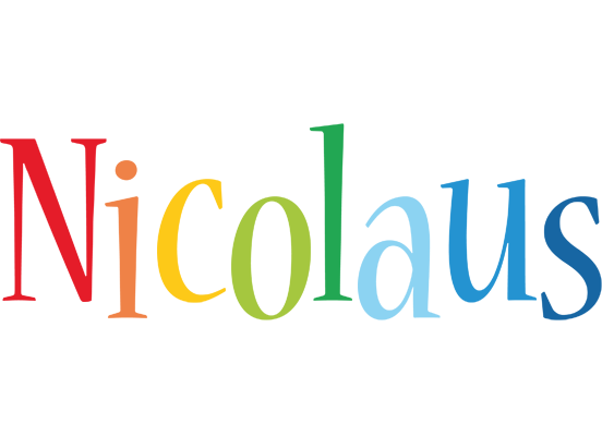 Nicolaus birthday logo