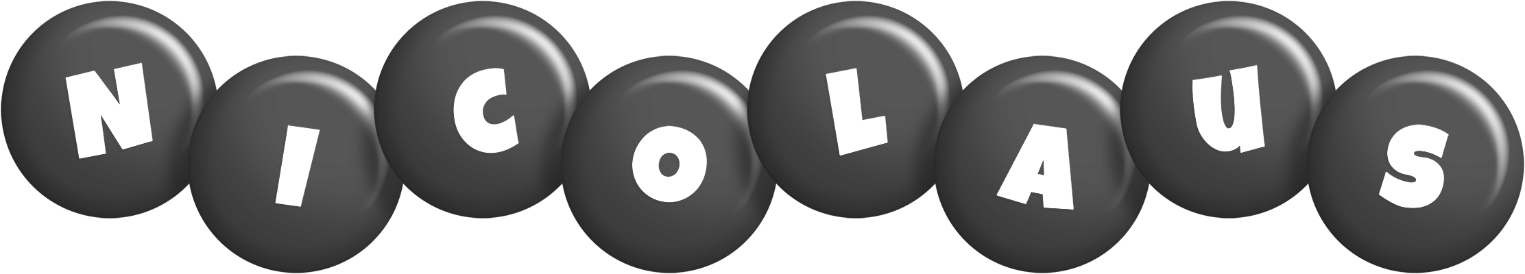 Nicolaus candy-black logo