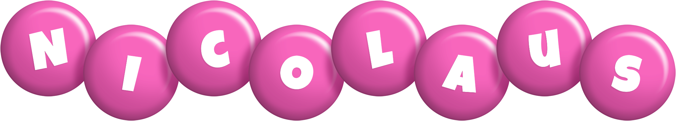 Nicolaus candy-pink logo