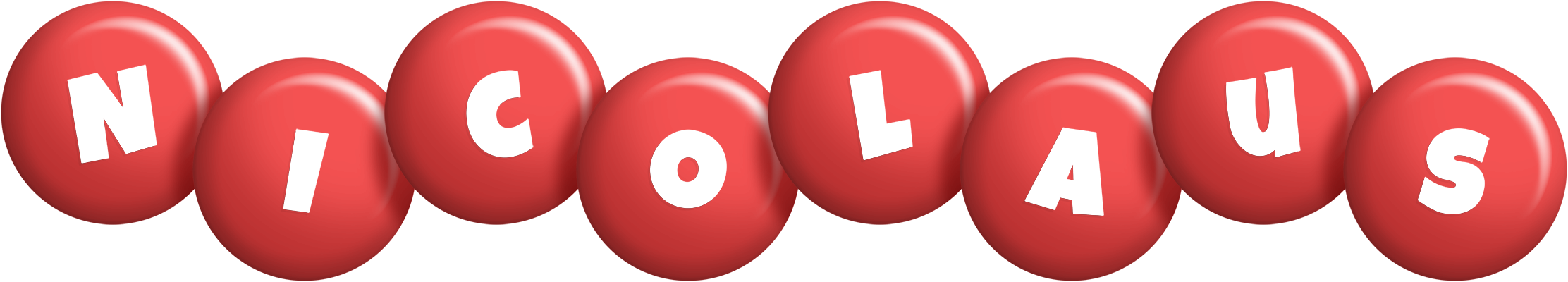 Nicolaus candy-red logo