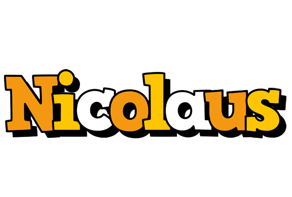 Nicolaus cartoon logo