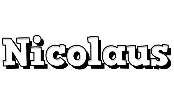 Nicolaus snowing logo