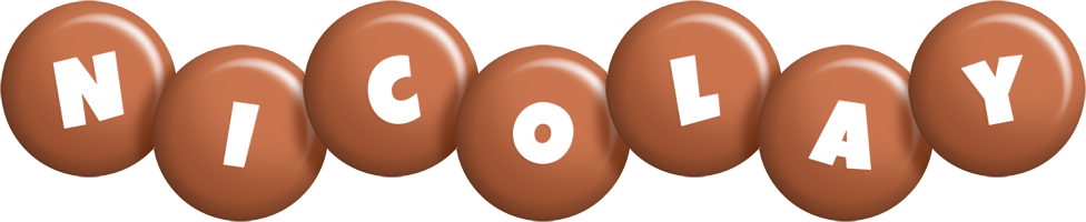 Nicolay candy-brown logo