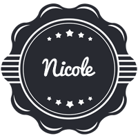 Nicole badge logo