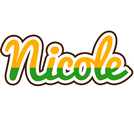 Nicole banana logo