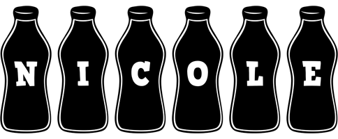 Nicole bottle logo