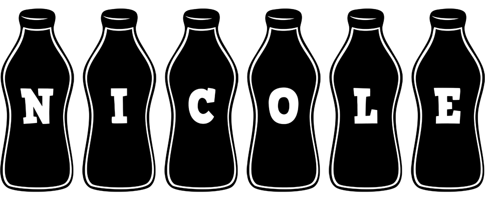 Nicole bottle logo