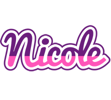 Nicole cheerful logo