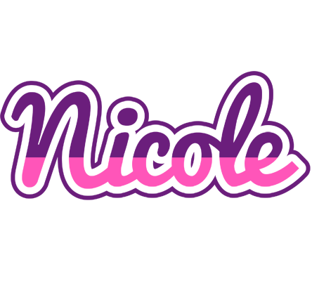 Nicole cheerful logo