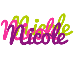 Nicole flowers logo