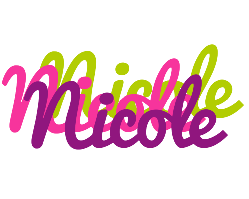 Nicole flowers logo