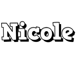 Nicole snowing logo