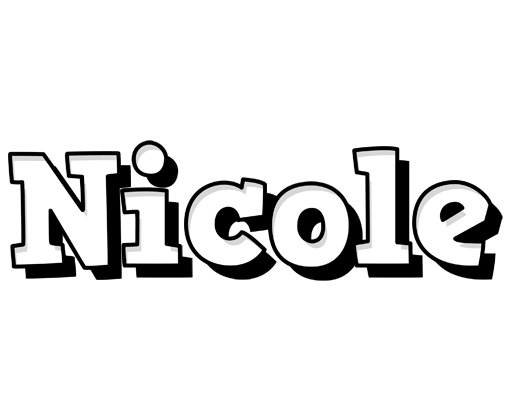Nicole snowing logo