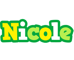 Nicole soccer logo