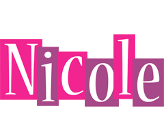Nicole whine logo
