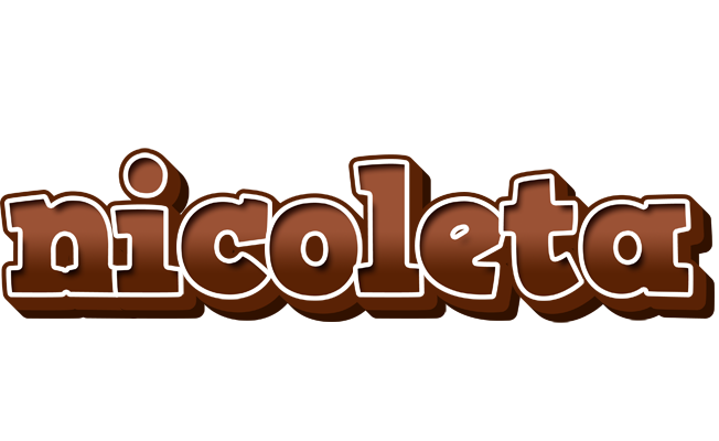 Nicoleta brownie logo