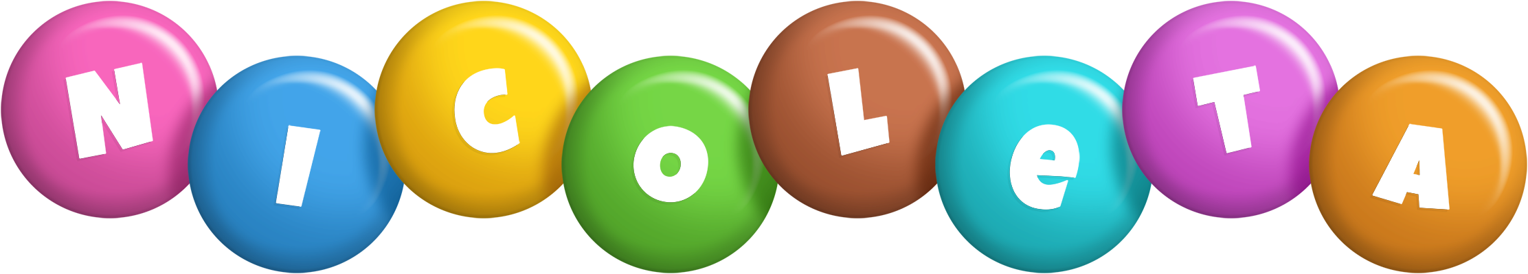 Nicoleta candy logo