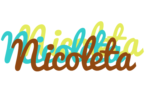 Nicoleta cupcake logo