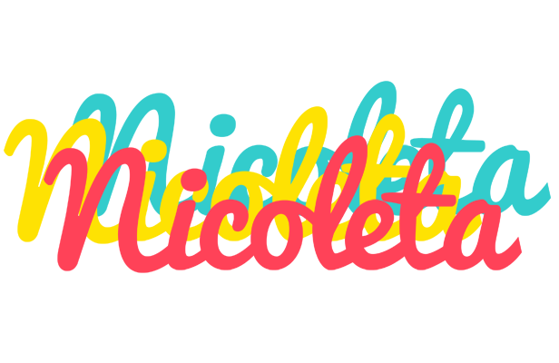 Nicoleta disco logo