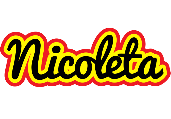 Nicoleta flaming logo