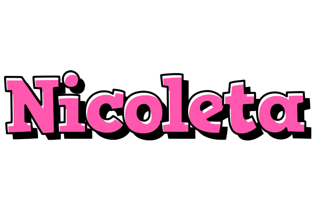 Nicoleta girlish logo