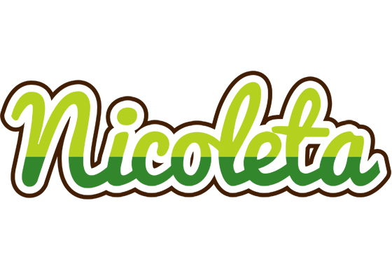 Nicoleta golfing logo