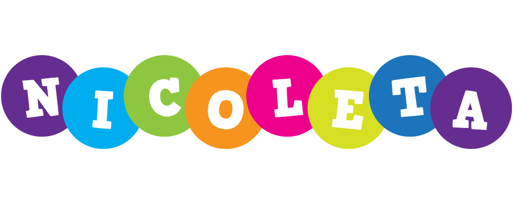Nicoleta happy logo