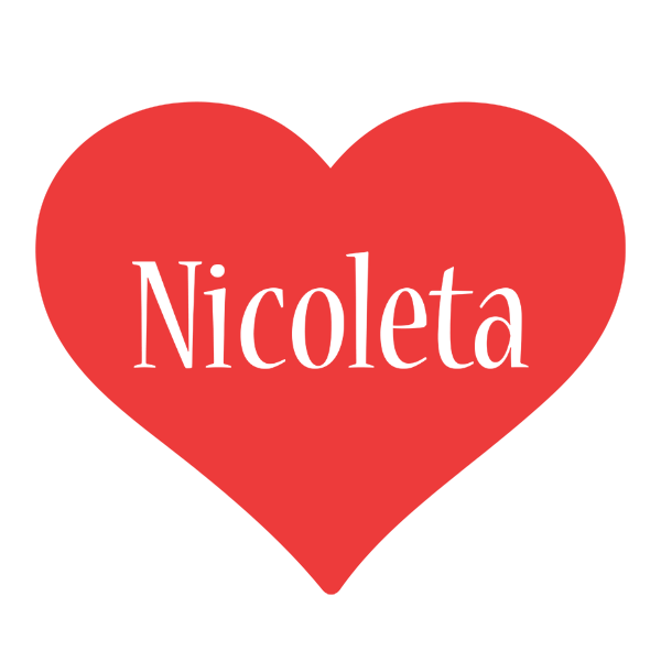 Nicoleta love logo