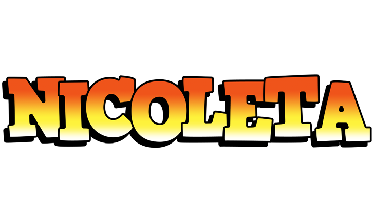 Nicoleta sunset logo