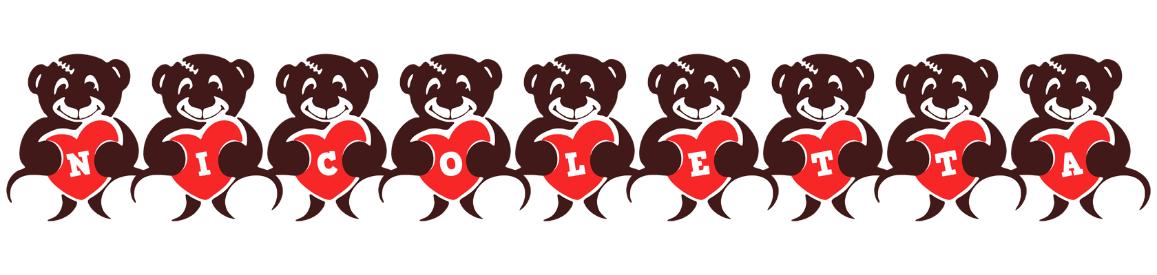 Nicoletta bear logo