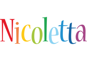 Nicoletta birthday logo