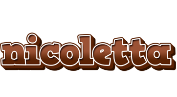 Nicoletta brownie logo