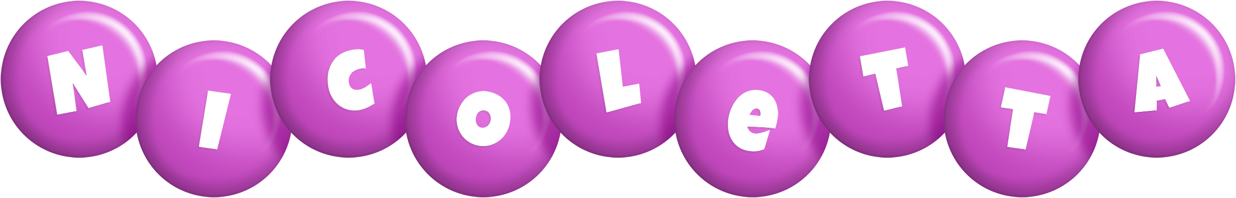Nicoletta candy-purple logo