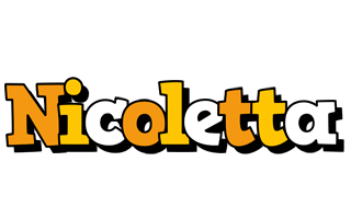 Nicoletta cartoon logo