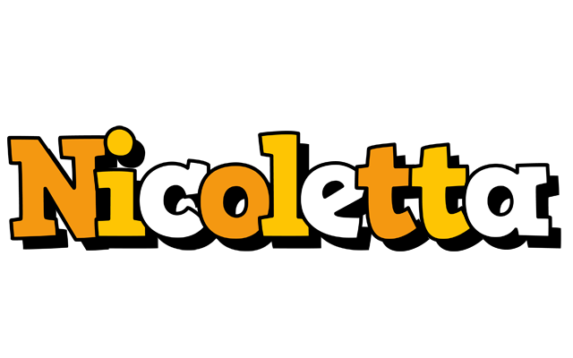 Nicoletta cartoon logo