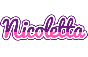 Nicoletta cheerful logo