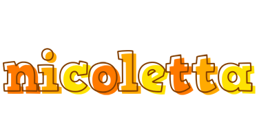 Nicoletta desert logo