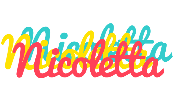 Nicoletta disco logo