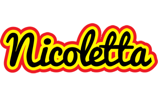 Nicoletta flaming logo