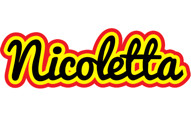 Nicoletta flaming logo