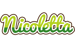 Nicoletta golfing logo