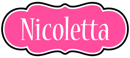 Nicoletta invitation logo