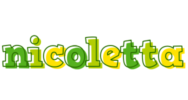 Nicoletta juice logo