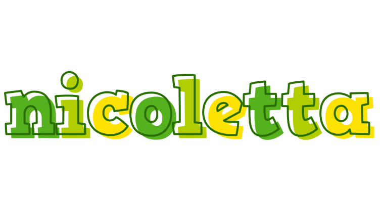 Nicoletta juice logo