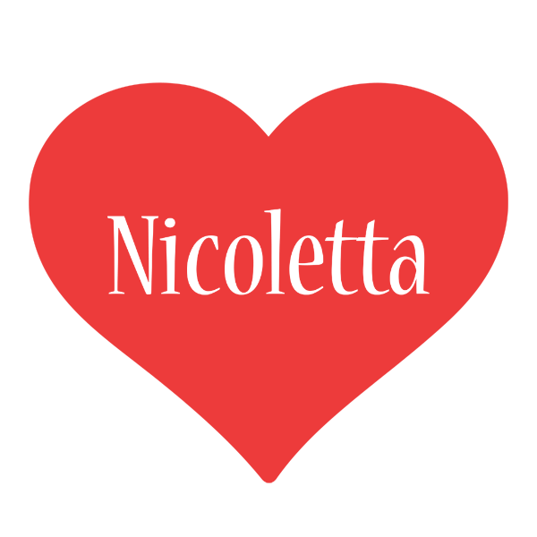 Nicoletta love logo