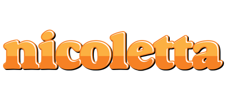 Nicoletta orange logo